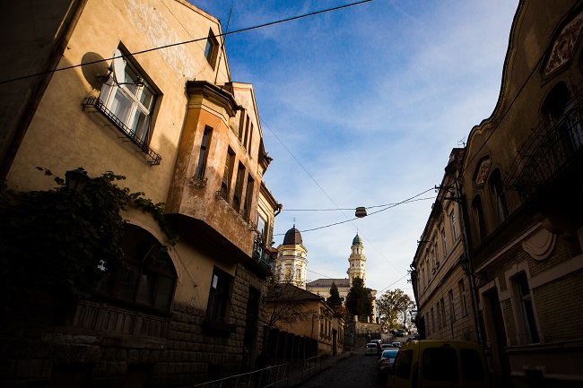 Улица Капитульная в Ужгороде